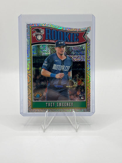 Trey Sweeney #ROY-12 Rookie of the Year Favorites Mojo