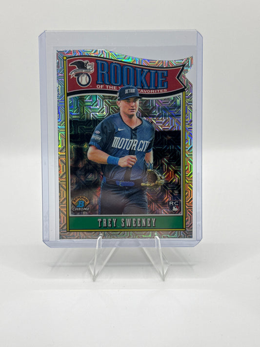 Trey Sweeney #ROY-12 Rookie of the Year Favorites Mojo