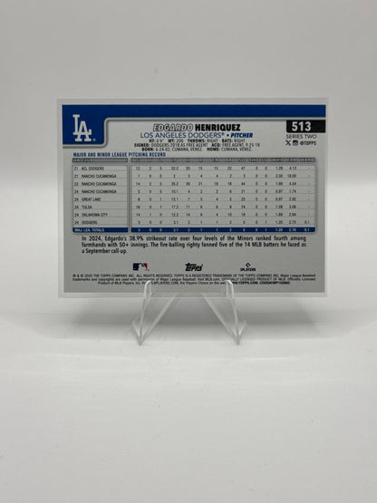 Edgardo Henriquez (Rookie) #513 Diamante Foil