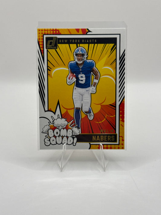 Malik Nabers (Rookie) #25 Bomb Squad