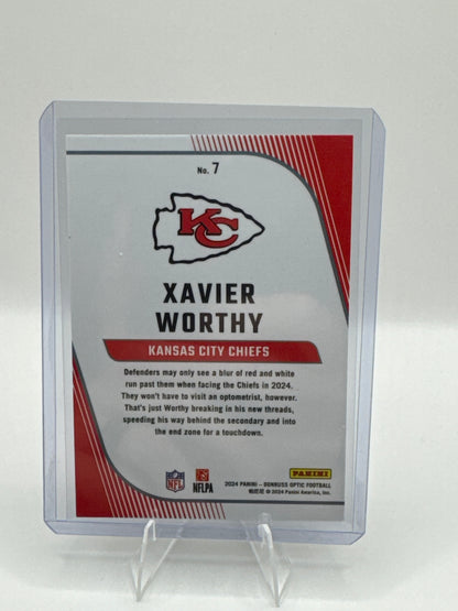 Xavier Worthy (Rookie) #7 Primary Colors