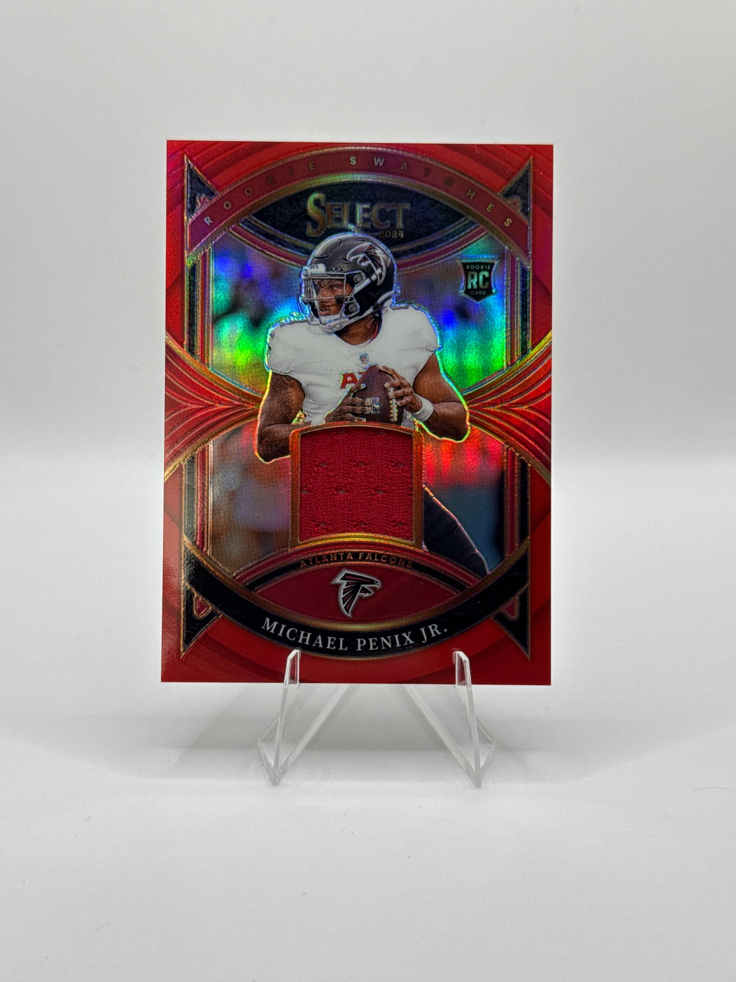 Michael Penix Jr. (Rookie) #RS-MPJ Red Prizm Color-Match