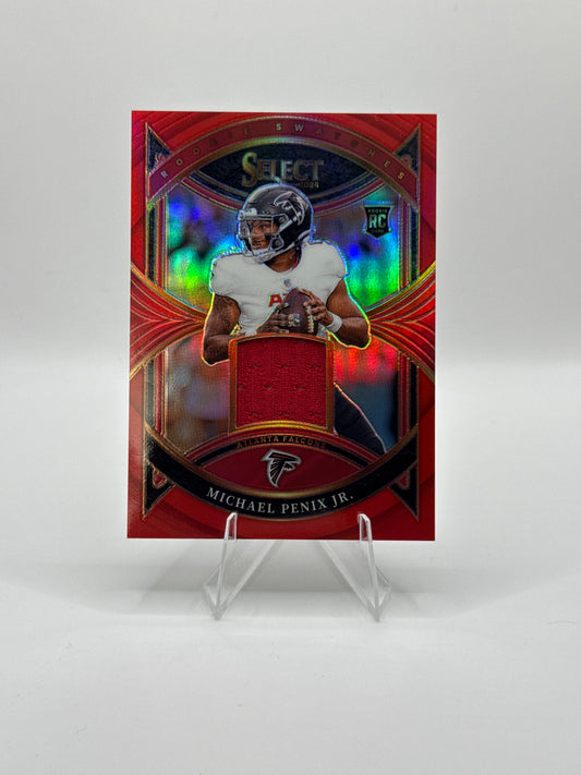 Michael Penix Jr. (Rookie) #RS-MPJ Red Prizm Color-Match