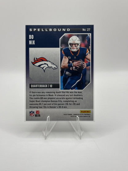 Bo Nix #27 Spell Bound “I” 681/799