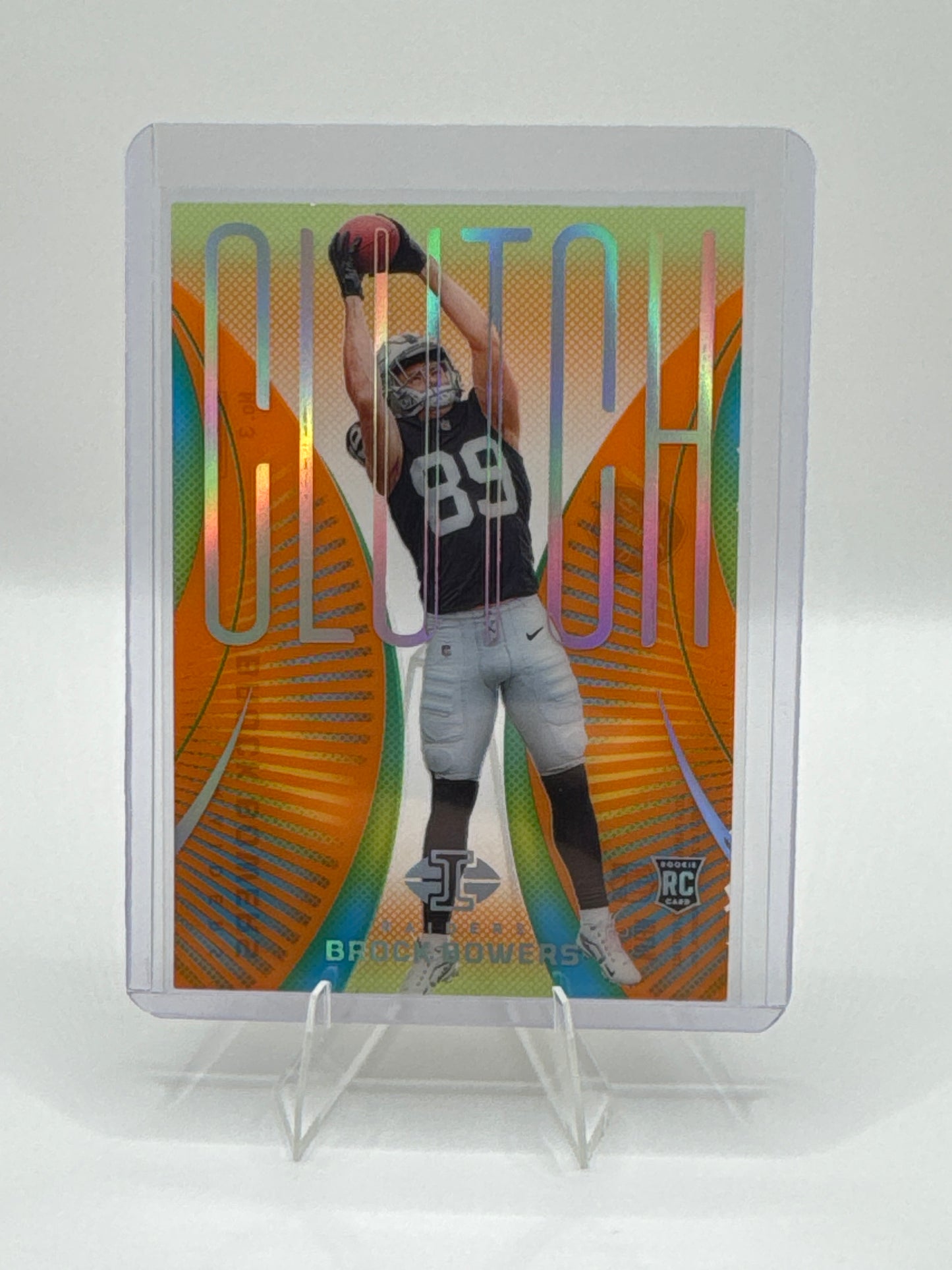 Brock Bowers (Rookie) Orange Clutch