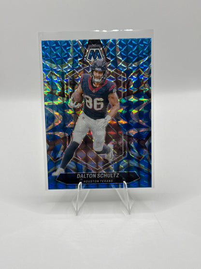 Dalton Schultz #89 Reactive Blue Mosaic 2024 Panini - Mosaic Football