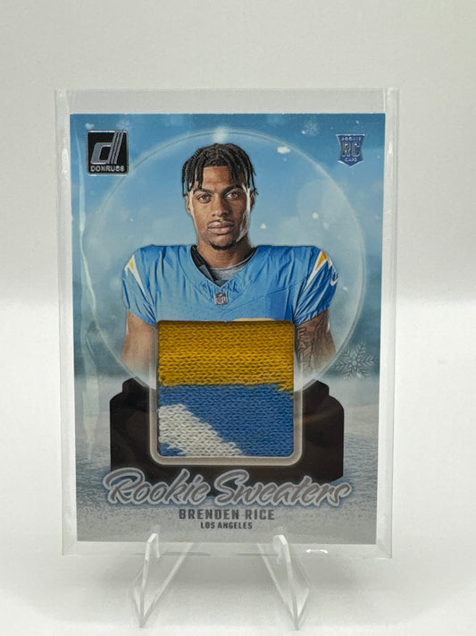 Brenden Rice Rookie Sweater #RHS-BRI