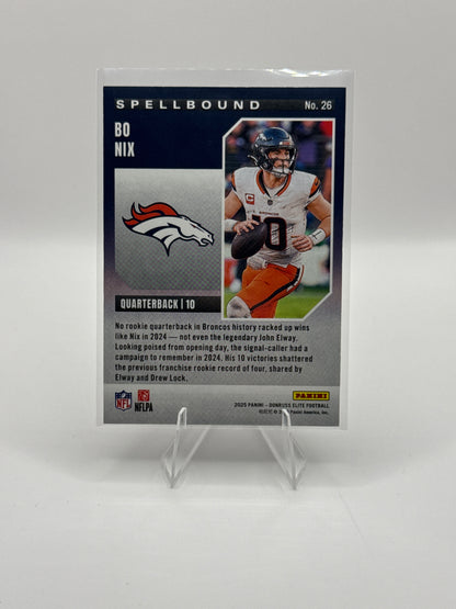 Bo Nix #26 Spellbound “N” Purple 43/49