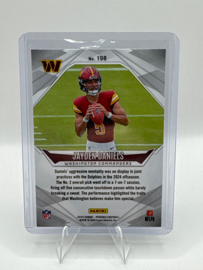 Jayden Daniels (Rookie) #198 Phoenix Purple