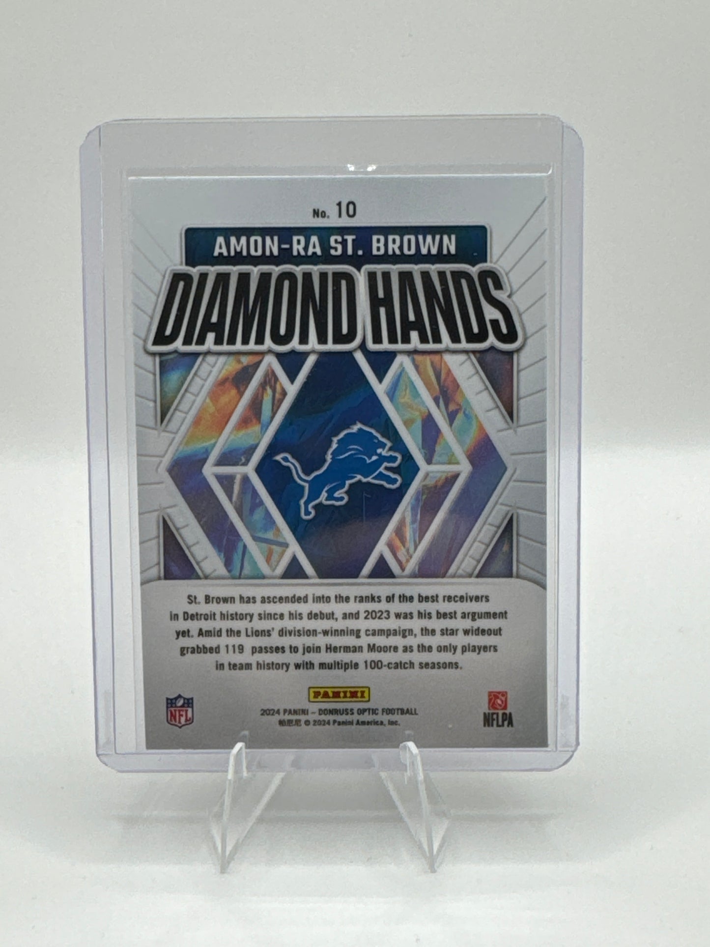 Amon-Ra St. Brown #10 Diamond Hands