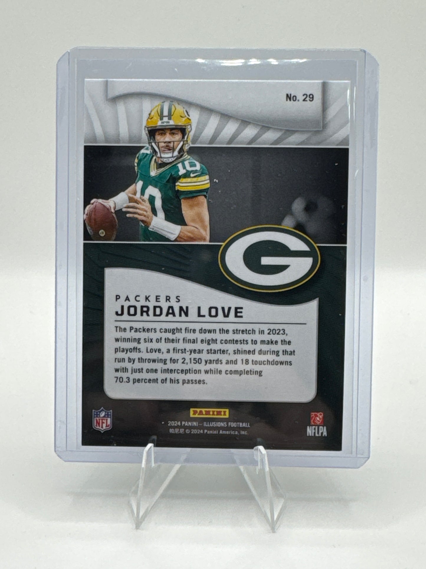 Jordan Love #29 Emerald Trophy