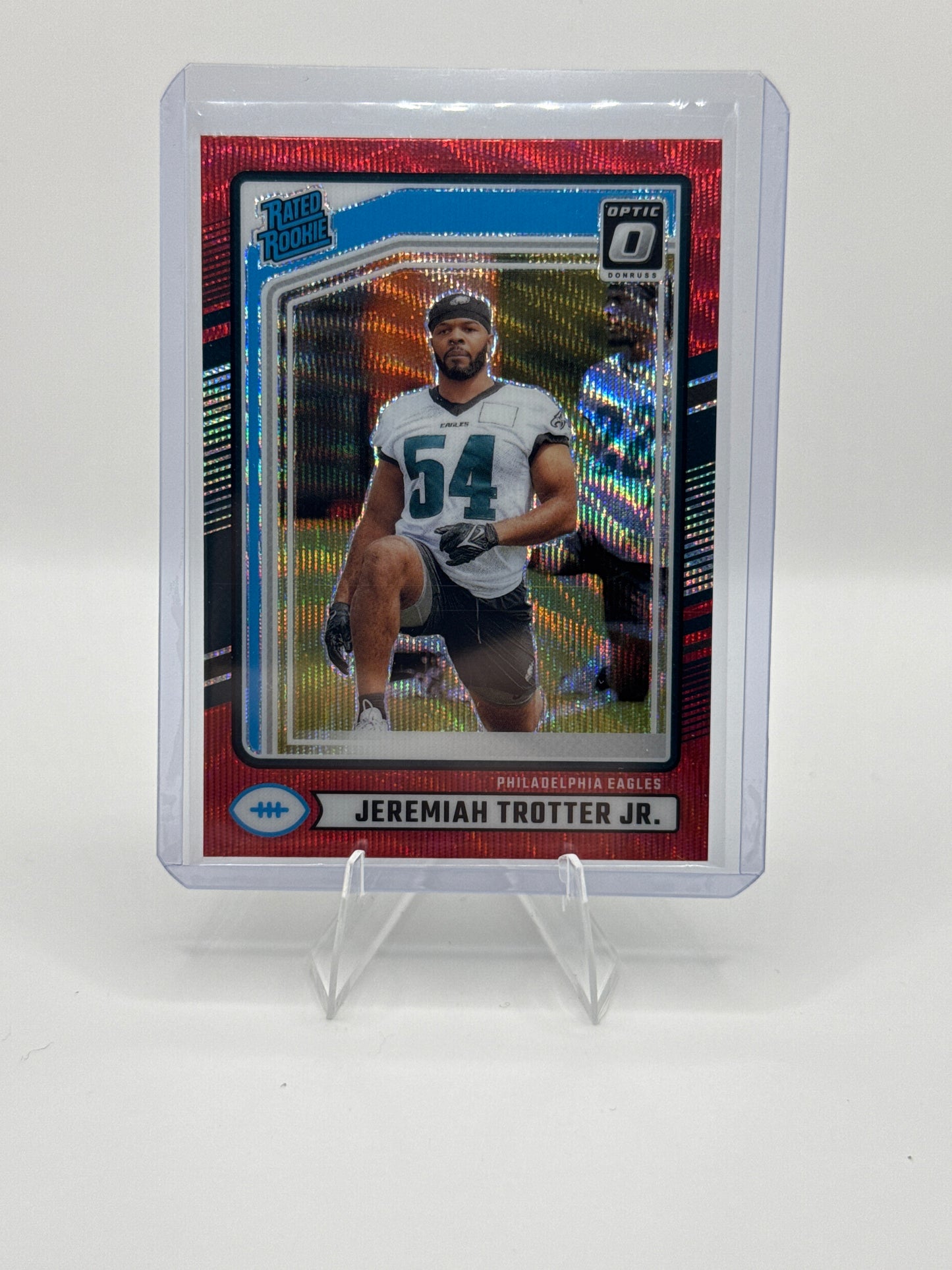 Jeremiah Trotter Jr. Rated Rookie #334 Red Wave