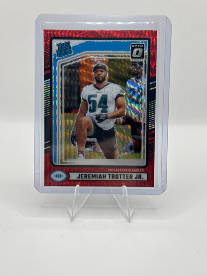 Jeremiah Trotter Jr. Rated Rookie #334 Red Wave