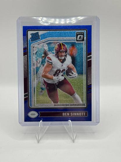 Ben Sinnott Rated Rookie #207 Blue Glitter