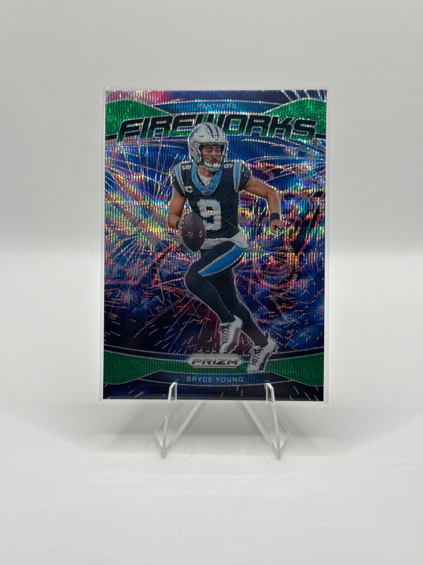 Bryce Young #14 Fireworks Green Hyper