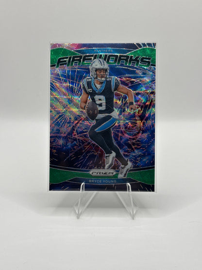 Bryce Young #14 Fireworks Green Hyper