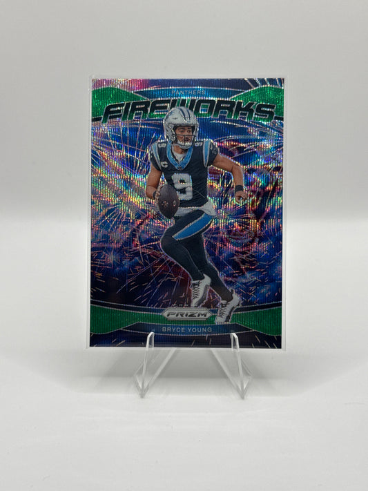 Bryce Young #14 Fireworks Green Hyper