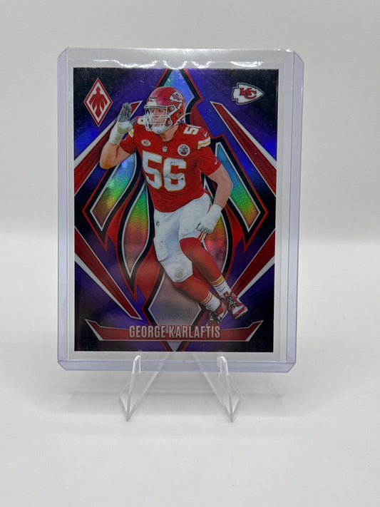 George Karlaftis #62 Phoenix Purple Fade