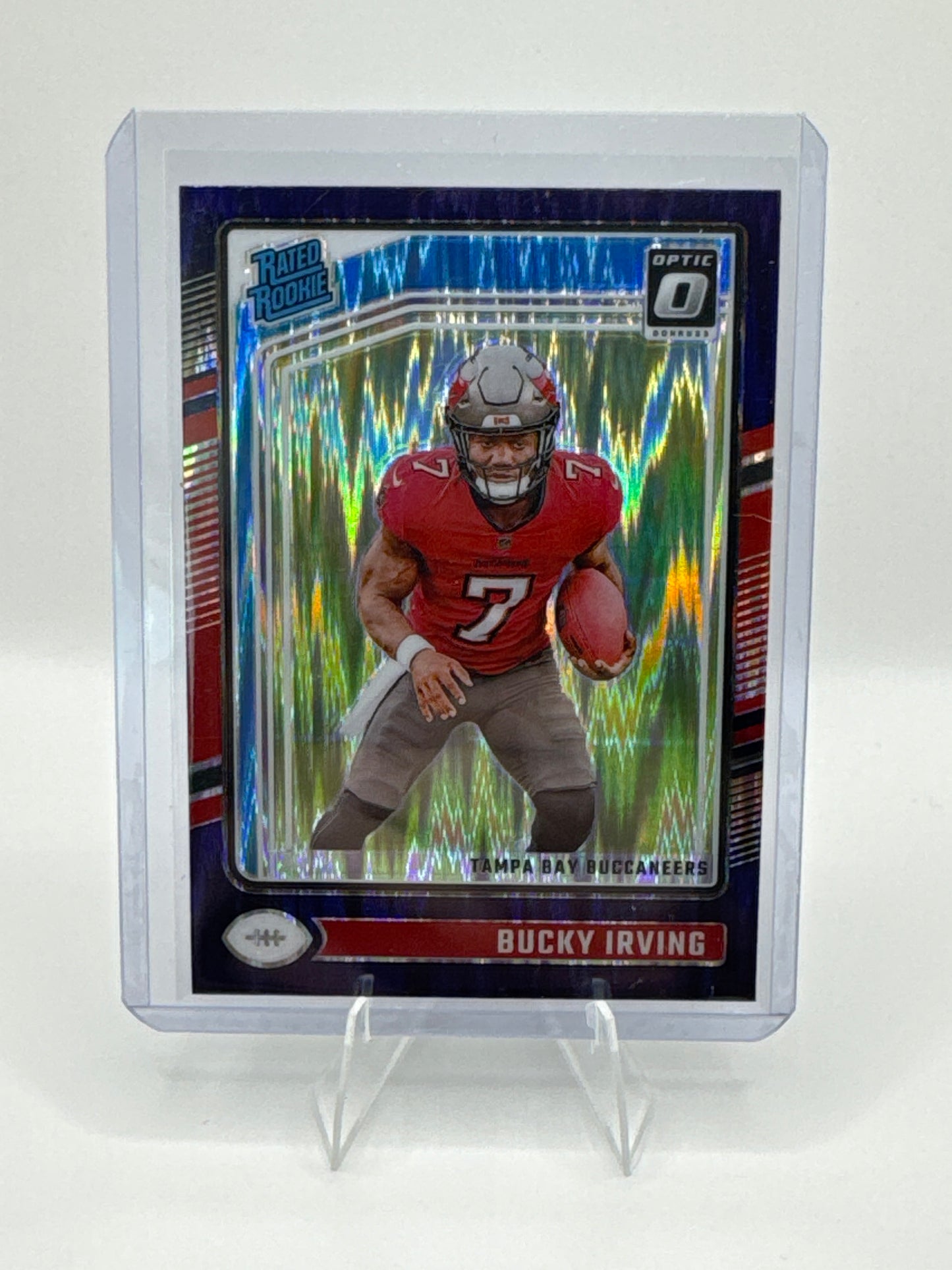 Bucky Irving (Rated Rookie) #216 Purple Shock