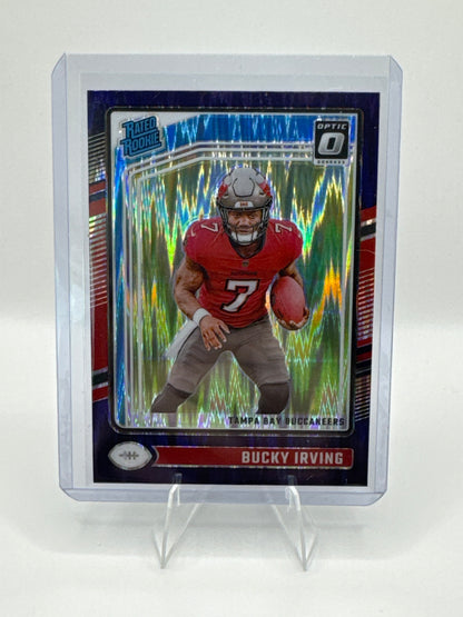 Bucky Irving (Rated Rookie) #216 Purple Shock