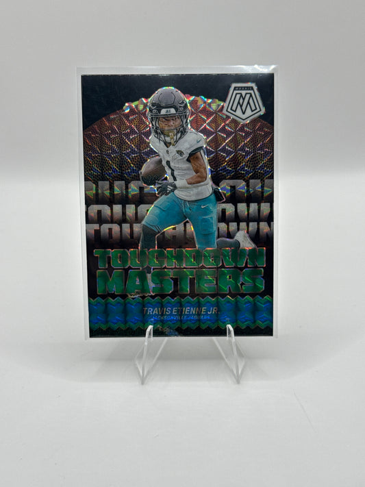 Travis Etienne Jr. #TM-TEJ Green Touchdown Masters 2024 Panini - Mosaic Football