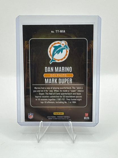 Dan Marino / Mark Duper #TT-MIA Hyper