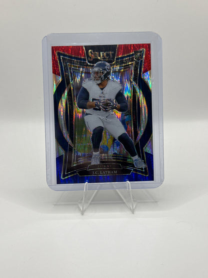 J.C. Latham #11 Red Blue Prizm Shock Concourse Level
