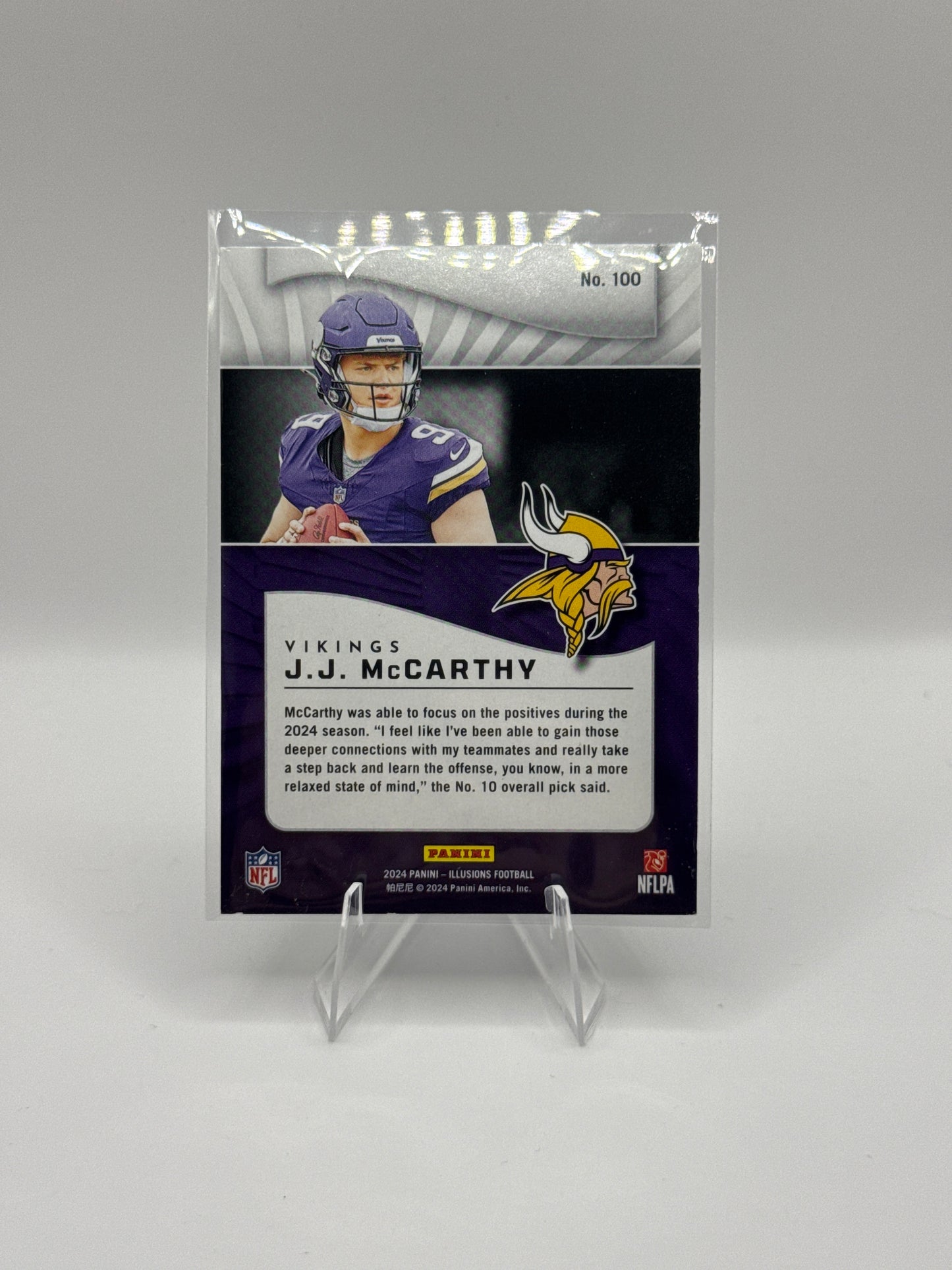 J.J. McCarthy (Rookie) #100