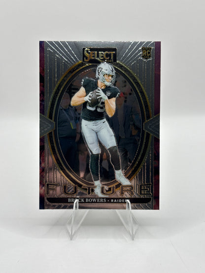 Brock Bowers (Rookie) #3 Future 2024 Panini - Select Football