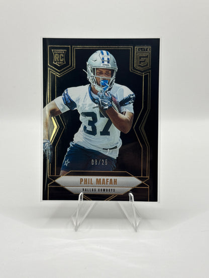 Phil Mafah (Rookie) #106 Black 08/25