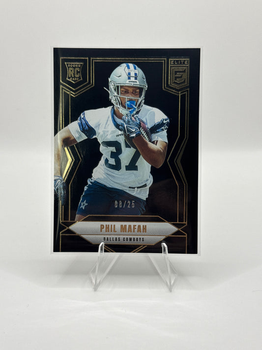 Phil Mafah (Rookie) #106 Black 08/25