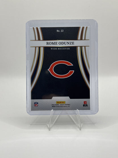 Rome Odunze (Rookie) #22 Turbocharged 2024 Panini - Select Football