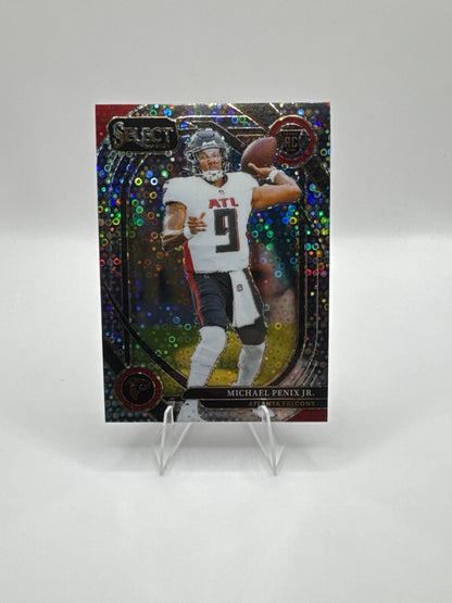 Michael Penix Jr (Rookie) #235 Club Level Disco 2024 Panini - Select Football