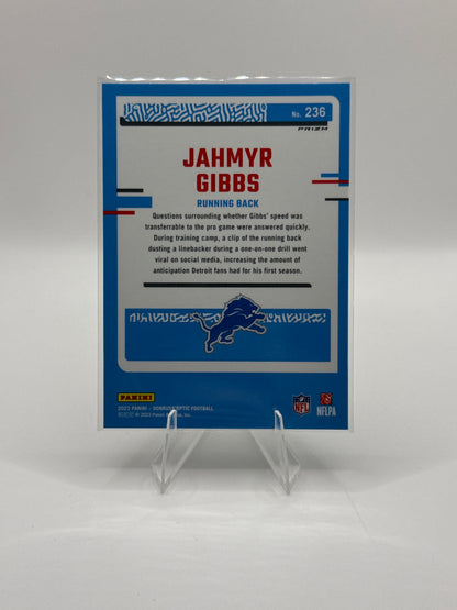 Jahmyr Gibbs Rated Rookie #236 Blue Stars