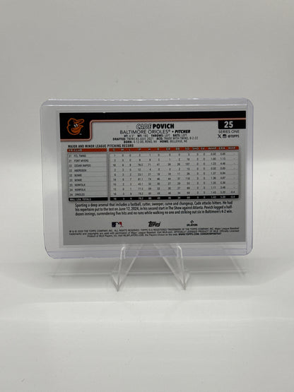 Cade Povich (Rookie) Diamante Foil #25