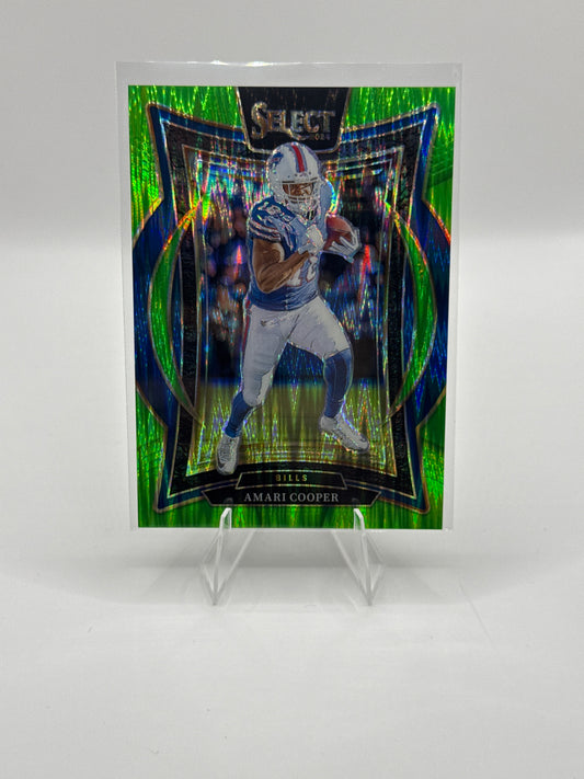 Amari Cooper #5 Green Prizm Shock 578/599 Concourse Level