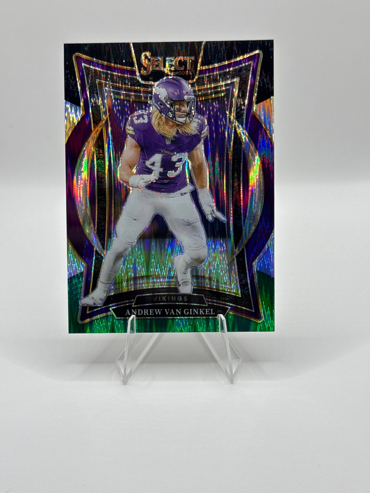 Andrew Van Ginkel #6 Green Black Prizm Shock Concourse Level