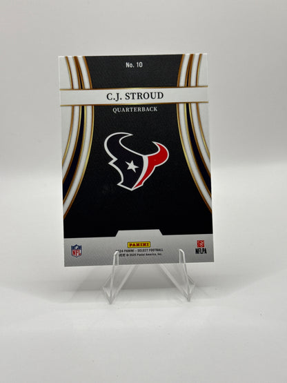 C.J. Stroud #10 Turbocharged 2024 Panini - Select Football