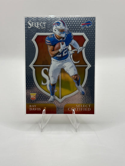 Ray Davis (Rookie) #22 Select Certified 2024 Panini - Select Football