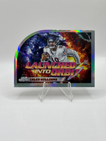 Caleb Williams (Rookie) #LIO-5 Launched Into Orbit 2024 Topps Chrome
