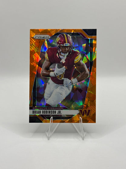 Brian Robinson Jr #288 Orange Ice 2024 Panini - Prizm