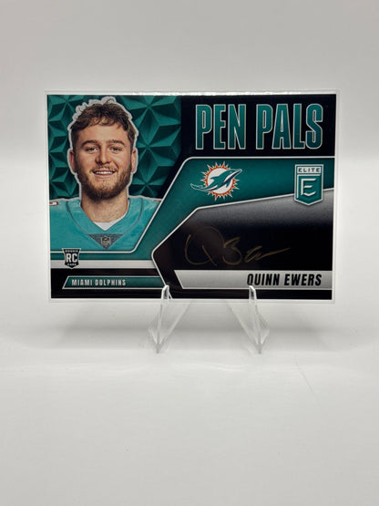Quinn Ewers (Rookie) #PP-QEW Pen Pals FOTL Gold Ink