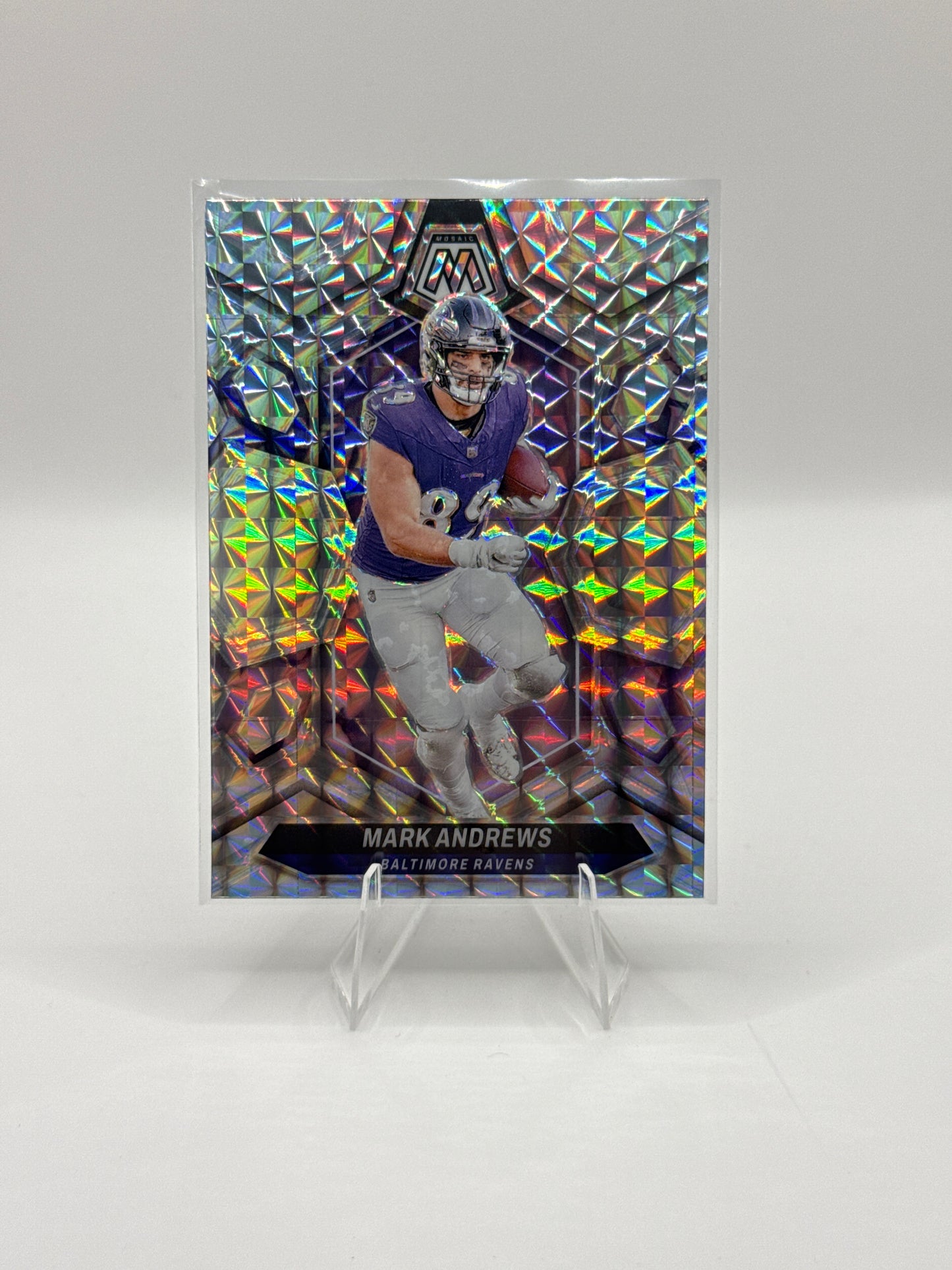 Mark Andrews #18 Silver Mosaic 2024 Panini - Mosaic Football