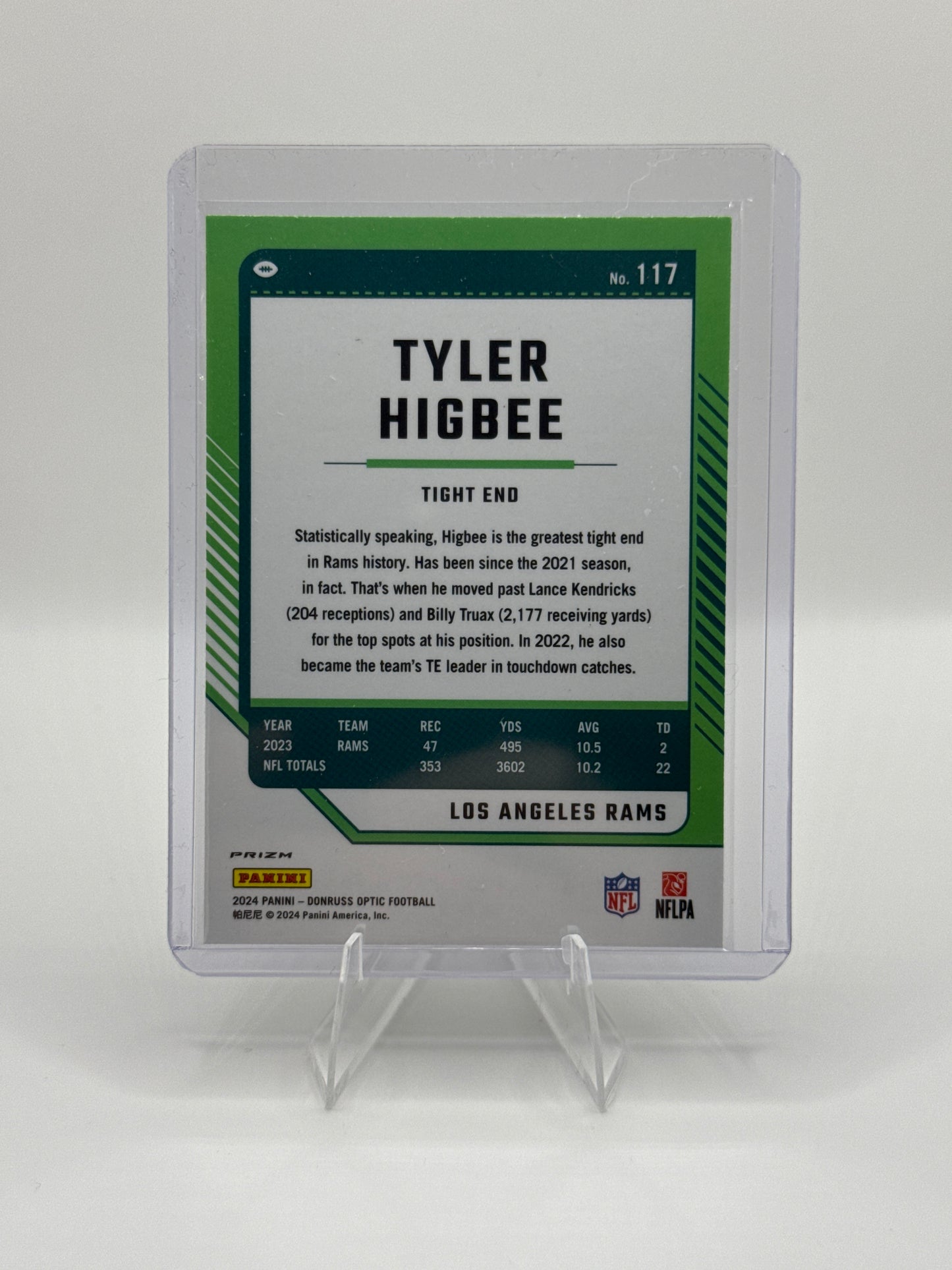 Tyler Higbee #117 Holo