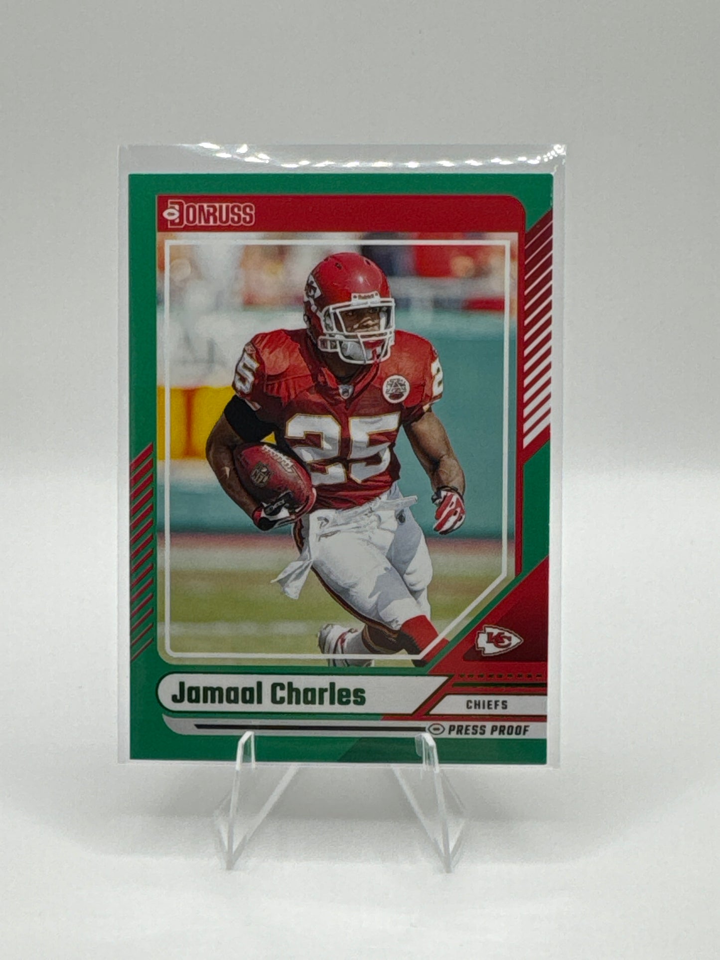 Jamaal Charles #197 Green Press-Proof