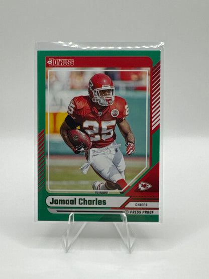 Jamaal Charles #197 Green Press-Proof