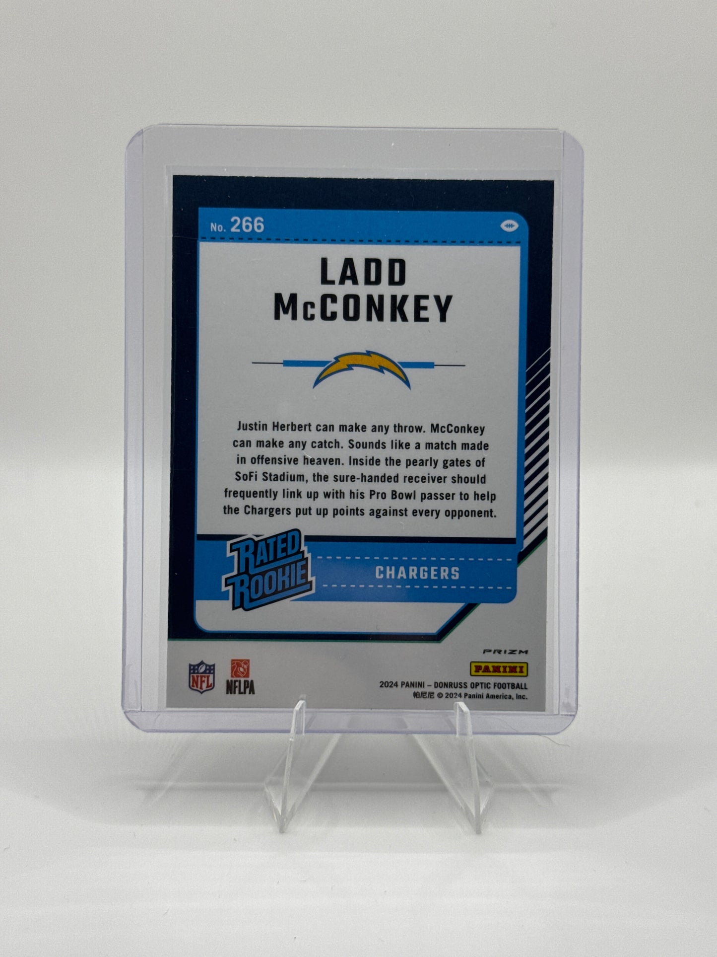 Ladd McConkey Rated Rookie #266 Stars