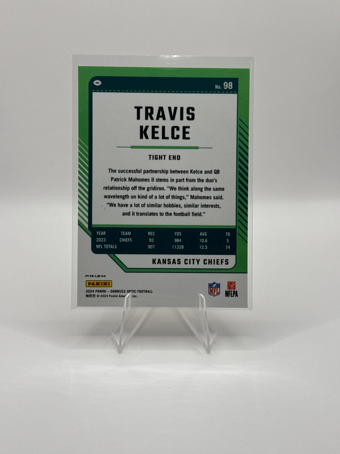 Travis Kelce #98 Holo