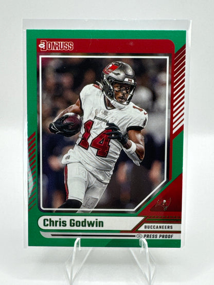 Chris Godwin Press Proof Green