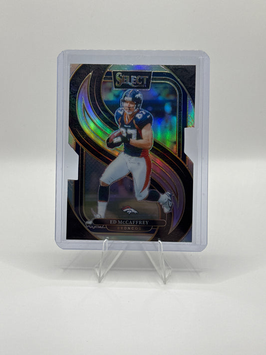 Ed McCaffrey #154 Silver Prizm Die-Cut 2024 Panini - Select Football